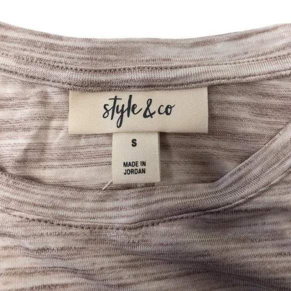Style & Co Space Dyed Tank Top NWT Sz Small - Picture 4 of 6